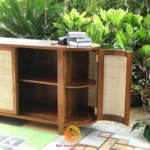 Credenza TV Rattan