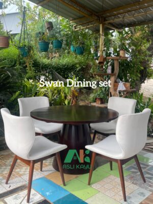 Swan dining set kursi makan set