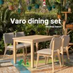 Varo dining set meja makan set
