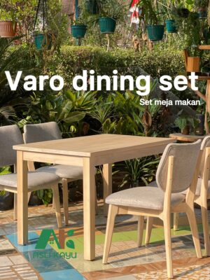 Varo dining set meja makan set