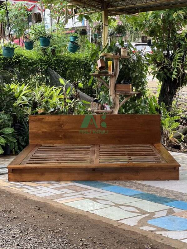 ranu japandi bed frame temapt tidur minimalis