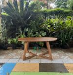AKST-022 oval set table