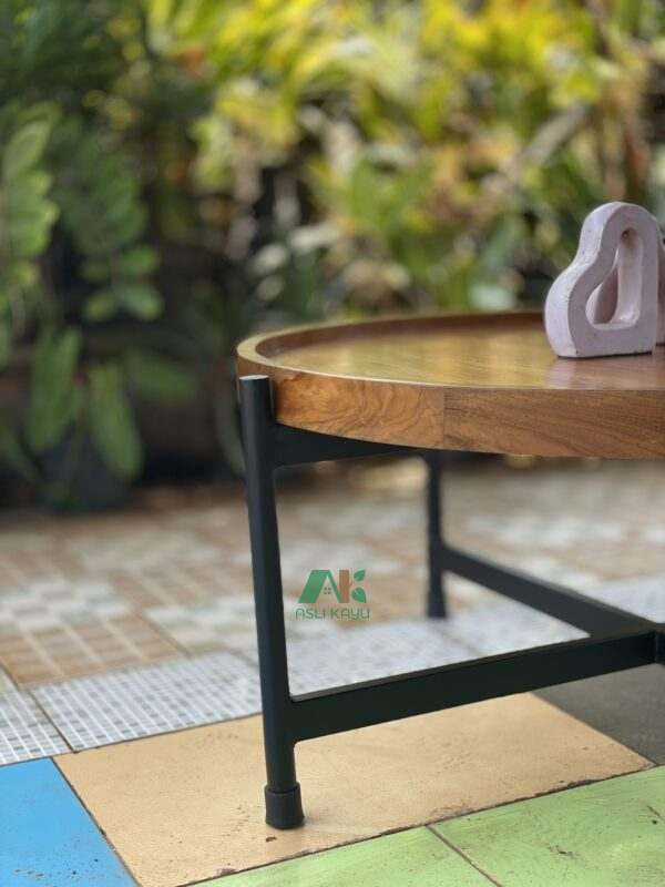 AKSF-019 industrial round coffe table