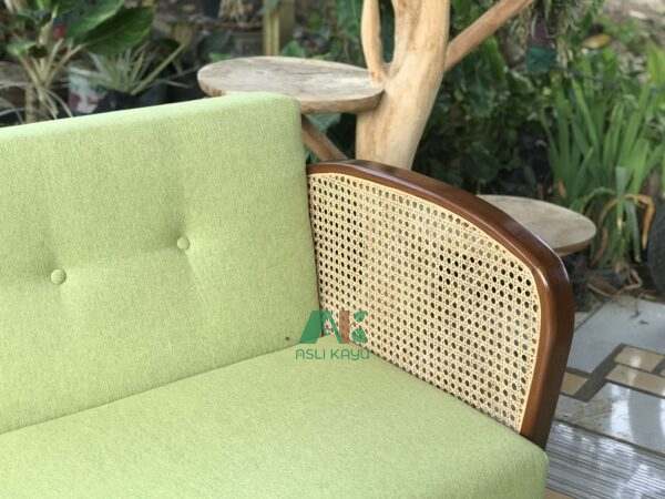 AKSF-07 rattan retro lounge sofa