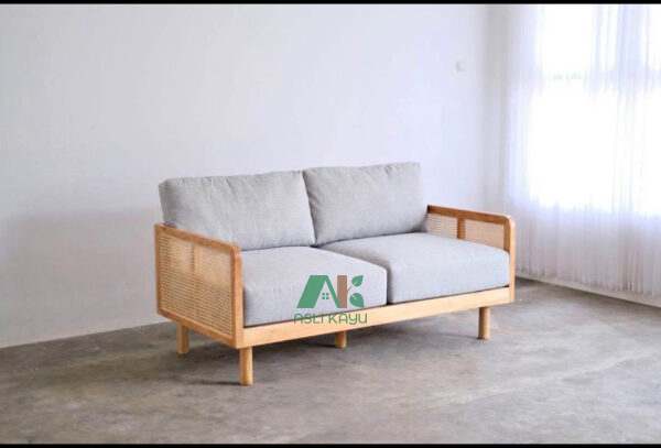 AKSF068- Rattan Sofa minimalist