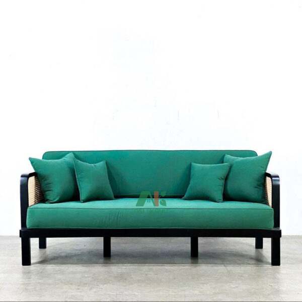 AKSF076-Rattan Sofa Minimalist
