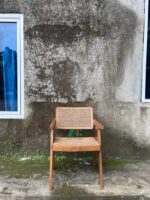 Rattan dining chair-AKDC091