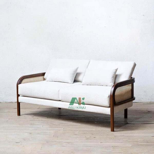 AKSF114-Rattan Sofa Minimalist
