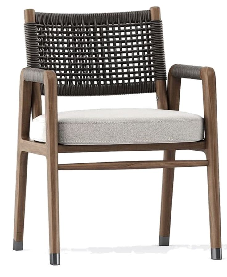 kombinasi furniture modern dan anyaman