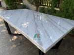 MARBLE DINING TABLE INDUSTRIAL - AKDT03