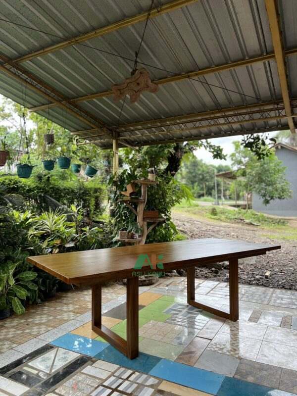 solid dining table - AKDT11