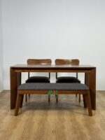 JAPANDI DINING STE WITH BENCH - AKDN49