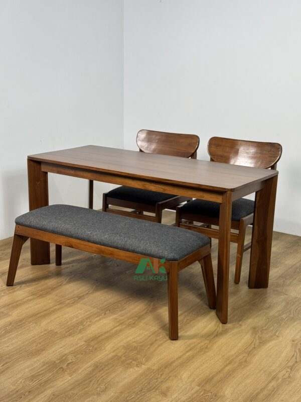 JAPANDI DINING STE WITH BENCH - AKDN49
