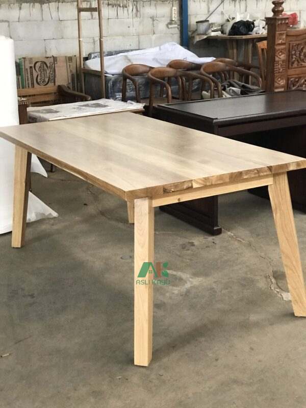 solid dining table - AKDT07