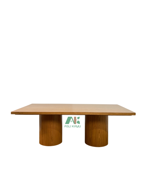 AKDT018- TEAK SOLID DINING TABLE