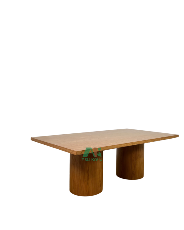 AKDT018- TEAK SOLID DINING TABLE